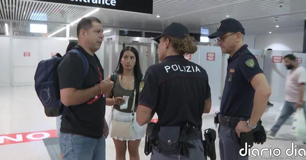 Continúan los registros de pasajeros españoles en Italia por la suspensión del espacio Schengen