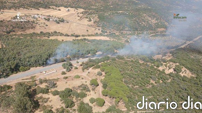Controlado el incendio de Almodóvar del Campo, que vuelve a Nivel 0