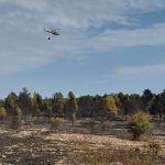 Controlado el incendio de El Recuenco (Guadalajara) tras arrasar unas 80 hectáreas