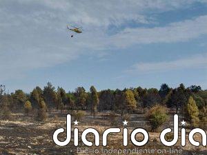 Controlado el incendio de El Recuenco (Guadalajara) tras arrasar unas 80 hectáreas