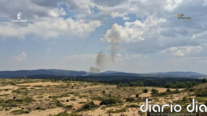 Controlado el incendio en Checa, que sigue en Nivel 1