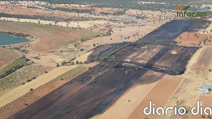 Controlado el incendio en Retuerta del Bullaque, que ya ha descendido a Nivel 0