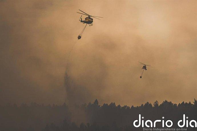Controlado el incendio forestal de Padrenda (Ourense) que afecta a 20 hectáreas