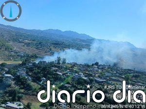 Controlado el incendio forestal declarado este sábado en un paraje de Cártama (Málaga)