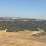 Controlado el incendio forestal en Inazares (Moratalla)