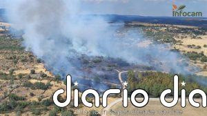 Controlado el incendio forestal originado este jueves en Riofrío del Llano (Guadalajara)
