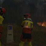 Controlados los incendios de O Riós (Ourense), de 30 hectáreas, y Moaña (Pontevedra), que afecta a menos de una