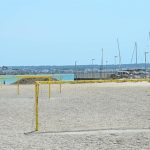 Cort instala dos campos de fútbol playa y una pista de vóley en la Playa de Palma