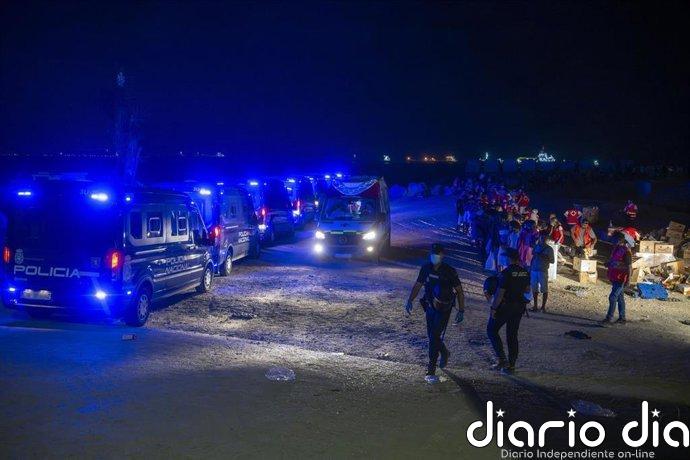CSIF y Jupol se declaran "al límite" en Ceuta y exigen alojamientos "dignos" y más efectivos