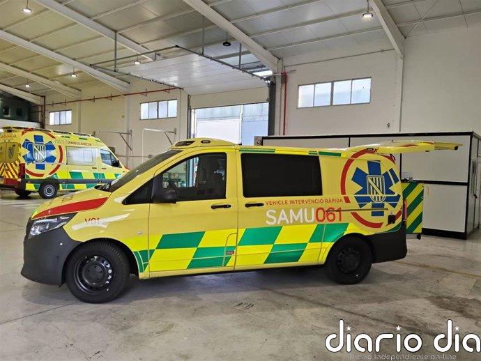 Cuatro heridos, uno de gravedad trasladado en helicóptero a Can Misses, al volcar un coche en Formentera