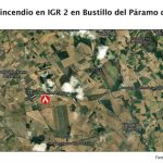 Declarado un incendio de gravedad potencial 2 en Bustillo del Páramo de Carrión (Palencia)