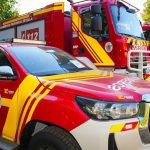 Declarado un incendio en el Parque Olivar del Zaudín de Tomares (Sevilla)