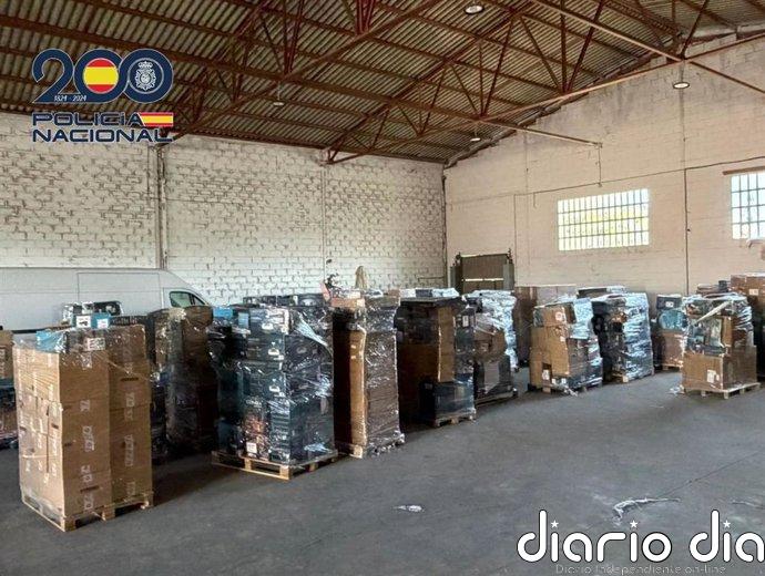 Desarticulada red de robos de mercancías en transporte y distribución en Logroño