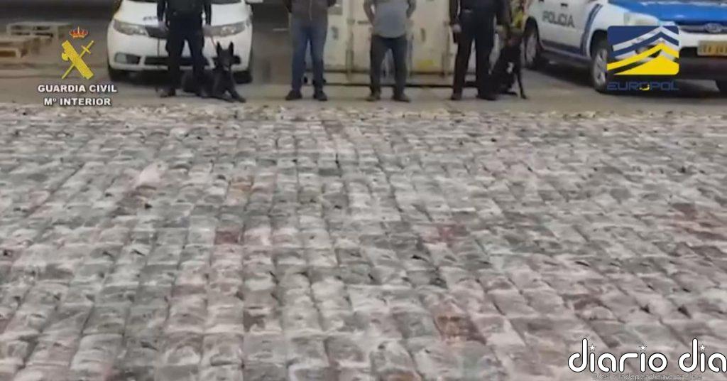 Desarticulada una organización criminal internacional dedicada a la introducción de grandes cantidades de cocaína a través de varios puertos españoles