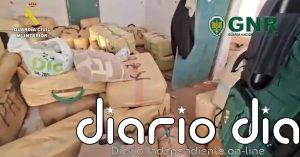 Desarticulada una organización que introducía hachís en España y Portugal a través del río Guadiana