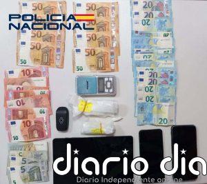 Desmantelado un punto móvil de venta de droga en la Ribera del Marco de Cáceres