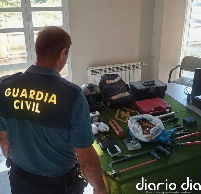 Detenido en Cabezón de Pisuerga (Valladolid) tras robar en coches y huir en un patinete sustraído