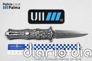 Detenido en Palma por agredir y amenazar con un cuchillo a los dueños de un bar que le echaron por no pagar