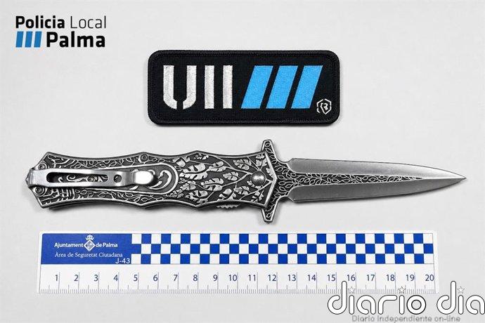Detenido en Palma por agredir y amenazar con un cuchillo a los dueños de un bar que le echaron por no pagar