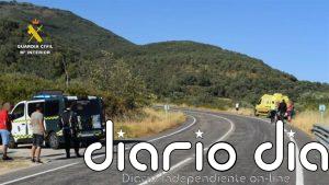 Detenido un conductor por provocar el accidente en el murió un motorista en Villamiel y huir del lugar