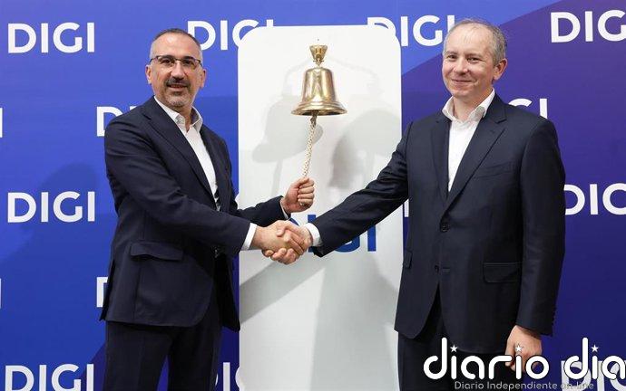 Digi cierra su primer mes en la Bolsa española en tablas, manteniendo los 5,6 euros por acción