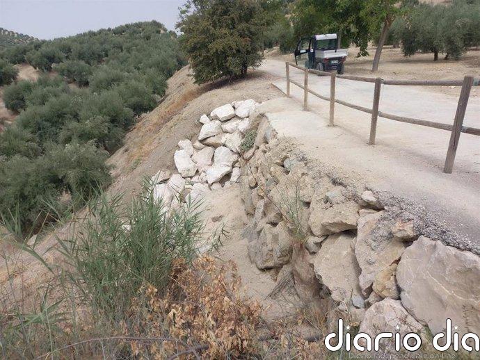 Diputación de Jaén ejecuta 15 actuaciones para resolver los daños más graves causadas por el temporal en la vías verdes