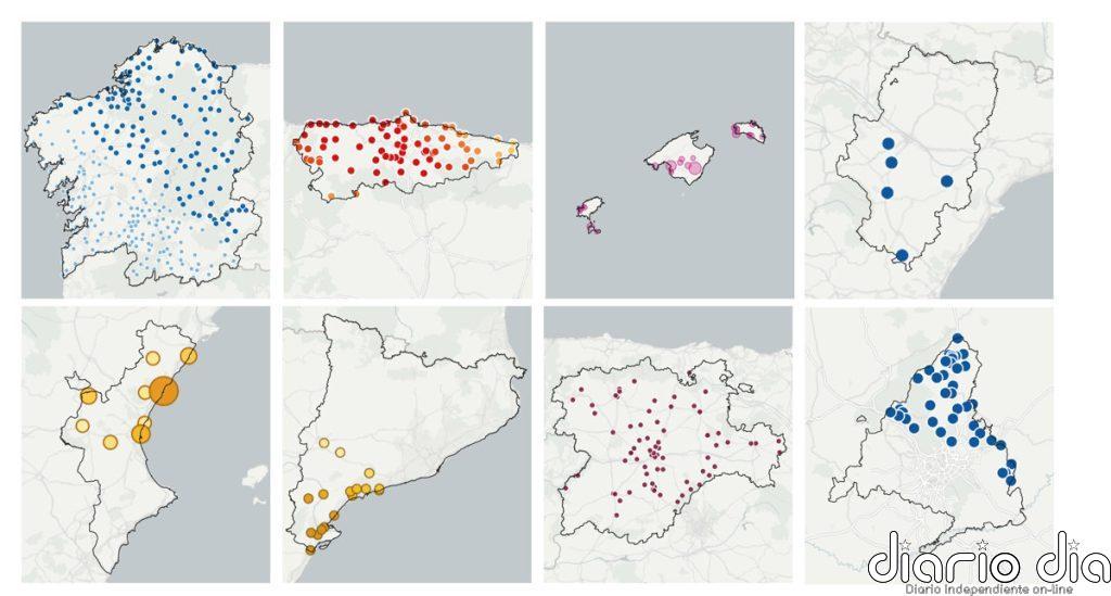 ¿Dónde ver eclipse solar 2026 en España: Mapas de puntos oficiales y recomendados en las comunidades donde será total