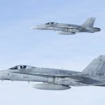 Dos aviones de combate españoles de la OTAN derriban un dron que violaba el espacio aéreo de Rumanía