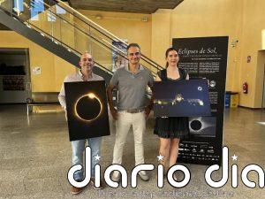 Dos imágenes tomadas con telescopio y cámara antigua, ganadoras del concurso sobre el eclipse de Casa de las Ciencias