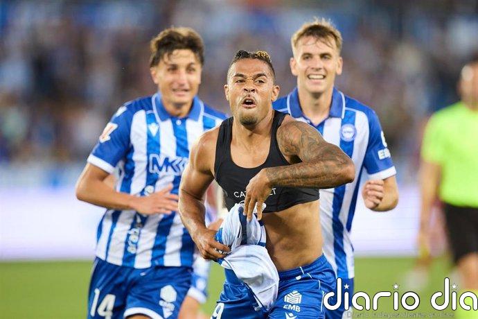 El Alavés golea al Getafe con Mariano y el Sevilla remonta al Rayo