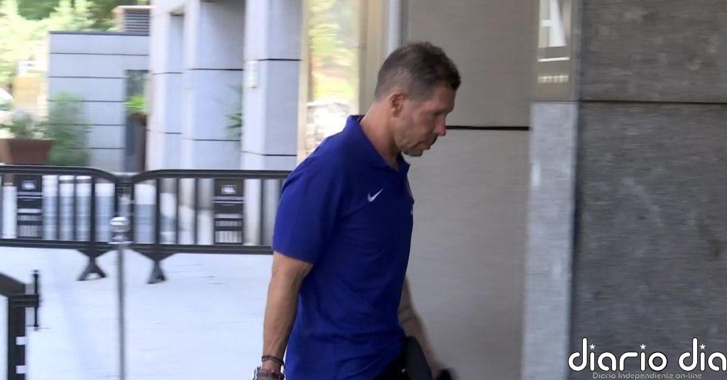 El Atlético de Madrid se concentra antes del debut contra el Málaga