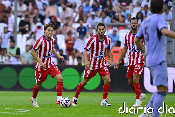 El Atlético gana en Marsella y sin estrellas su último amistoso