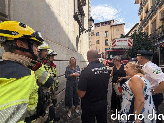 El Ayuntamiento de Granada mantiene el dispositivo tras los seísmos, revisa edificios y avanza en la recuperación