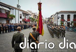 El Ayuntamiento de Teror (Gran Canaria) otorga su Insignia de Oro al Regimiento de Infantería Canarias 50