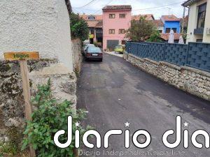 El Ayuntamiento finaliza la pavimentación de tres barrios de Póo tras invertir más de 80.000 euros