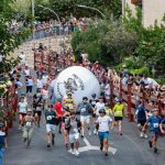 El Boloencierro vuelve a rodar por Mataelpino entre vecinos y visitantes: "Es una buena alternativa"