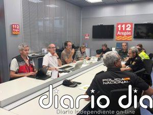 El CECOPI acuerda el realojo, este miércoles, de los vecinos de siete localidades afectadas por el incendio de Riglos