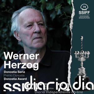 El cineasta alemán Werner Herzog, Premio Donostia en el Festival de San Sebastián