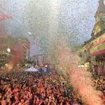 El desfile, el pregón y el chupinazo inician once días de fiesta en Torrelavega