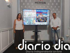 El Día de la Bicicleta reúne este domingo a las familias de Mérida en una jornada de deporte y convivencia