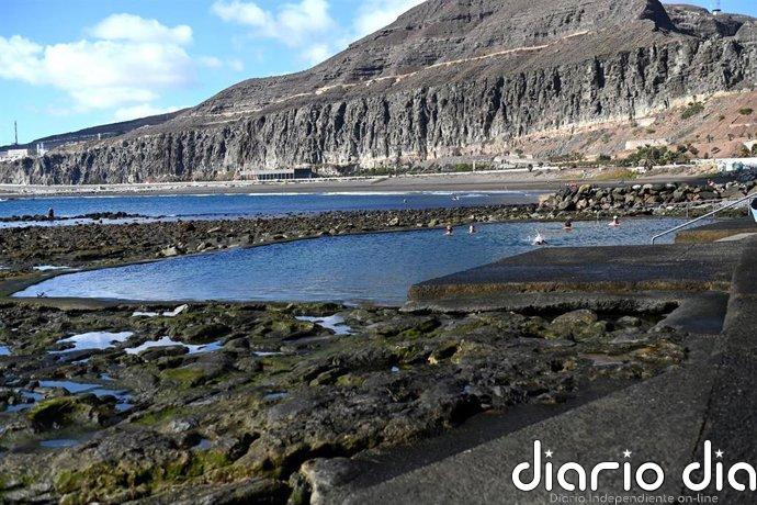 El dragado de las piscinas naturales de La Laja (Gran Canaria) obliga a su cierre temporal desde este jueves