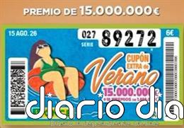 El Extra de Verano de la ONCE deja 15 millones de euros en Granada y más de un millón en Madrid, Sevilla, Cádiz y Sitges