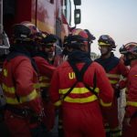 El Gobierno amplía a 250 militares de la UME para apoyar las labores de extinción del incendio de Niebla (Huelva)