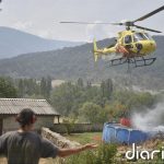 El Gobierno reconoce "el esfuerzo" de la UME en la lucha contra el fuego tras el accidente en Peñas de Riglos (Huesca)