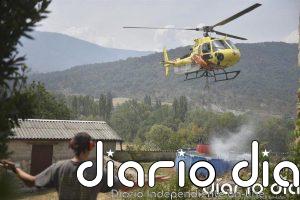 El Gobierno reconoce "el esfuerzo" de la UME en la lucha contra el fuego tras el accidente en Peñas de Riglos (Huesca)
