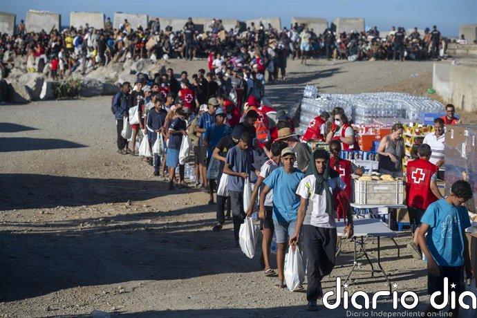 El Gobierno tiene identificados a más de 2.900 menores migrantes en Ceuta tras la entrada masiva de julio