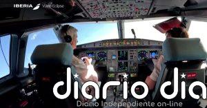 El 'Gran Eclipse Ibérico' desde un Airbus de Iberia