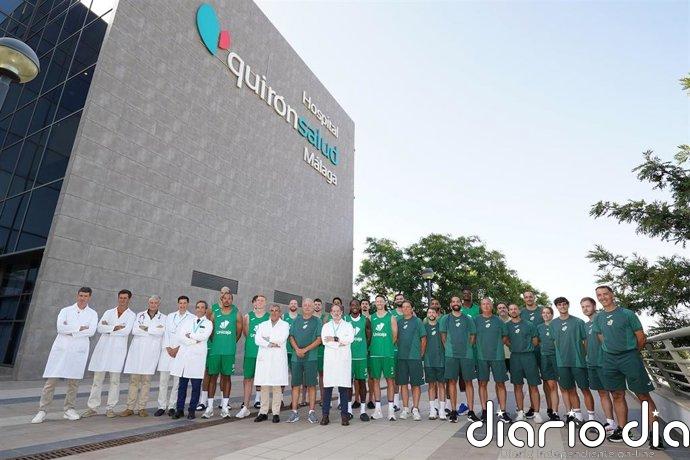 El Hospital Quirónsalud Málaga marca el inicio de temporada del Unicaja Baloncesto