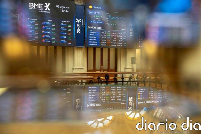 El Ibex 35 arranca la semana de perfil: se mantiene cerca de los 20.175 puntos tras caer un 0,01%