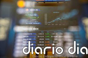 El Ibex 35 se mantiene a medio camino de los 20.300 puntos en la media sesión (+0,14%)
